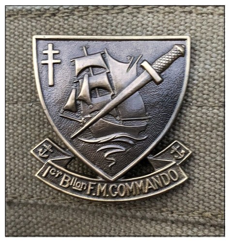 Ww2 insigne commando marine - ww2,