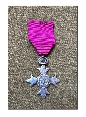 Order british empire obe raf - british,