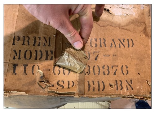 Ww2 carton ration - ration, veste